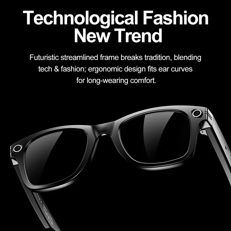 OnePlus AI Smart Glasses Photo Sense Camera Bluetooth Music Call Intelligent Recording Ip65 Waterproof Bluetooth Glasses New