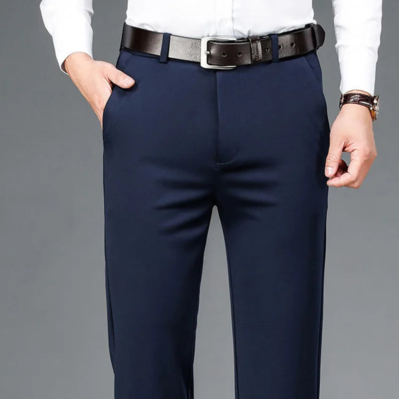 10XL Oversize Men Business Pants Winter Men's Trousers Man Casual Formal Tailoring Clothes Social Suit Clothing Slacks PantsMens