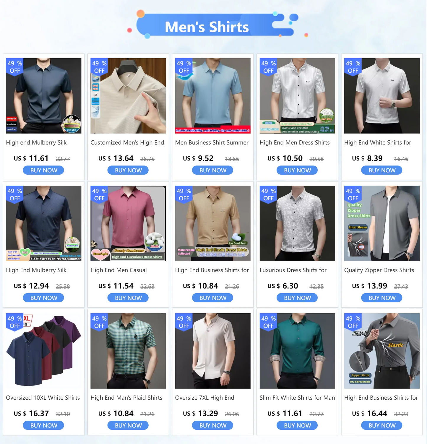 High End Mulberry Silk T-shirts Man Long Sleeve Tops Business Casual Elastic Non-iron Seamless Quality Luxurious Men Polo Shirts