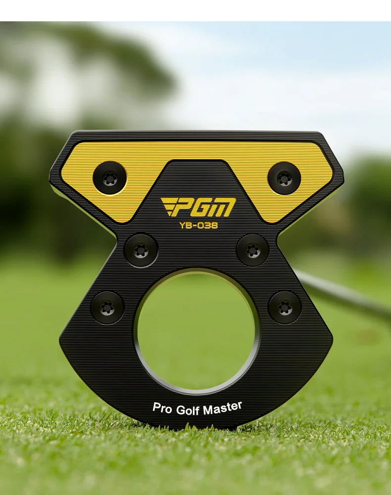 PGM Golf Club Zero Torque Putter Male Female Stable Big Head Forged Aluminum Low Center of Gravity with Ball Picking Aiming Line