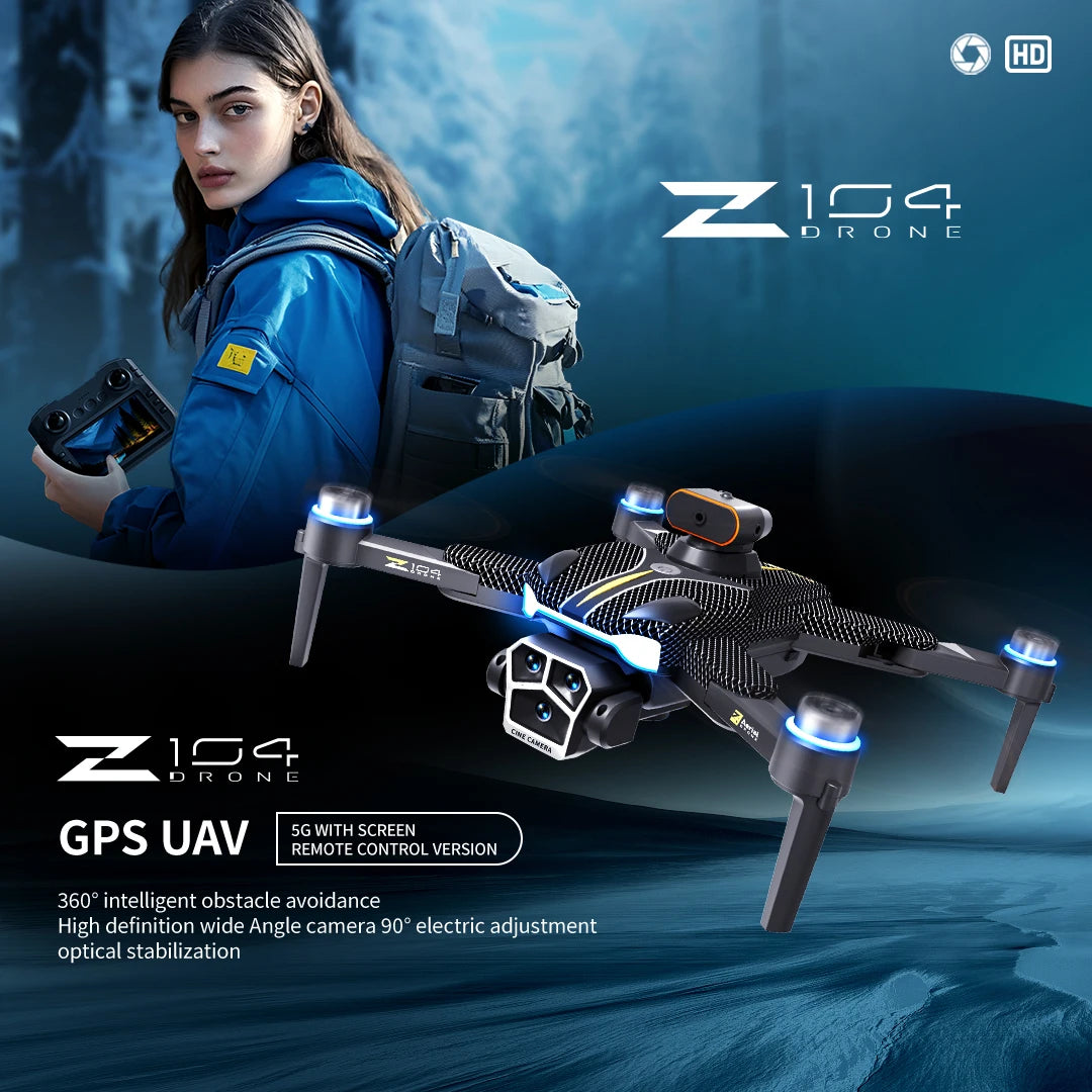 For Xiaomi Z104 GPS positioning Drone 8K HD Aerial Photography Dual Camera Brushless Quadrotor Obstacle Avoidance Aerial RC UAV