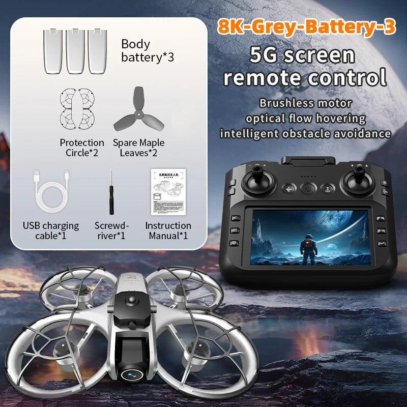 Z4 Mini Drone 8K Professional 4K HD 8K Camera With Headless Mode Brushless With Remote control WiFi FPV Quadcopter Dron Toy Gift