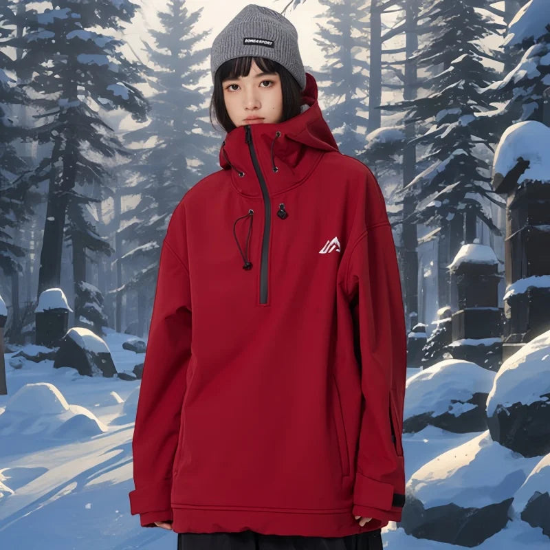 Thermal Ski Jackets 2025 New Winter Woman Outdoor Pro Windproof Sport Skiing Hoodies Man Snowboard Tracksuit Snow Clothing