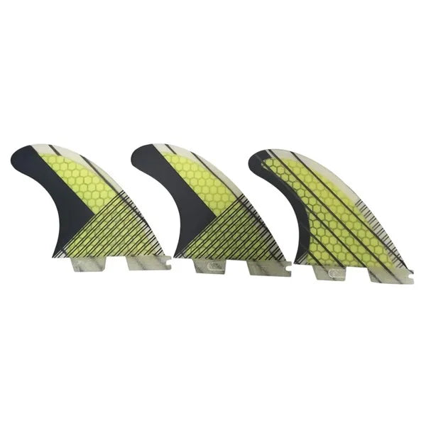 3 Pieces G5 F II Fin Surfboard Fins Honeycomb fiberglass Surf Fins Tri-fin