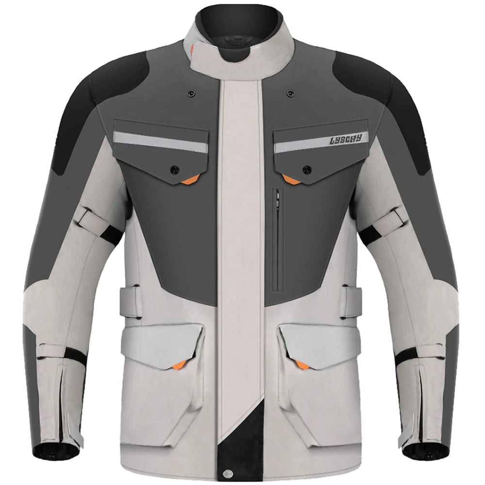 Motorcycle Jacket Motocross Jacket Pants Suit Waterproof Moto Jacket Racing Motorbike Jacket Riding Protection Men Women