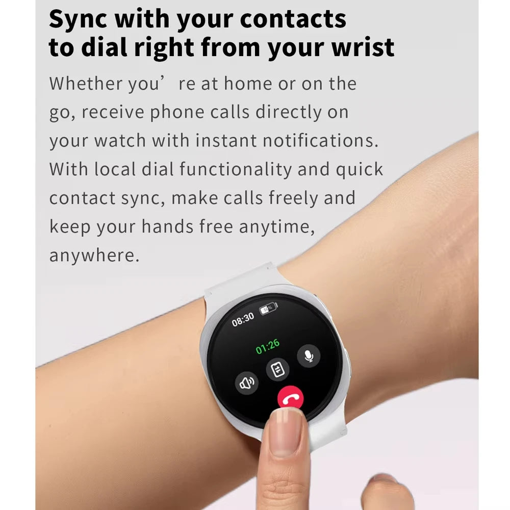 2026 New Galaxywatch Ultra 8 Ladies SmartWatch Compass IP68 waterproof BT Call GPS map navigation Men SmartWatch For Android IOS