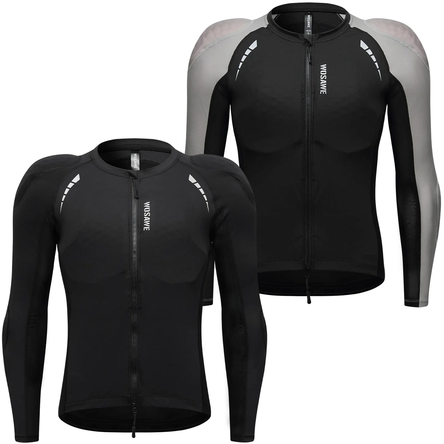WOSAWE Motorcycle Jacket Men Women Full Body Armor Protection Jacket Motocross Racing Clothing Suit Moto Riding Protector Jacket