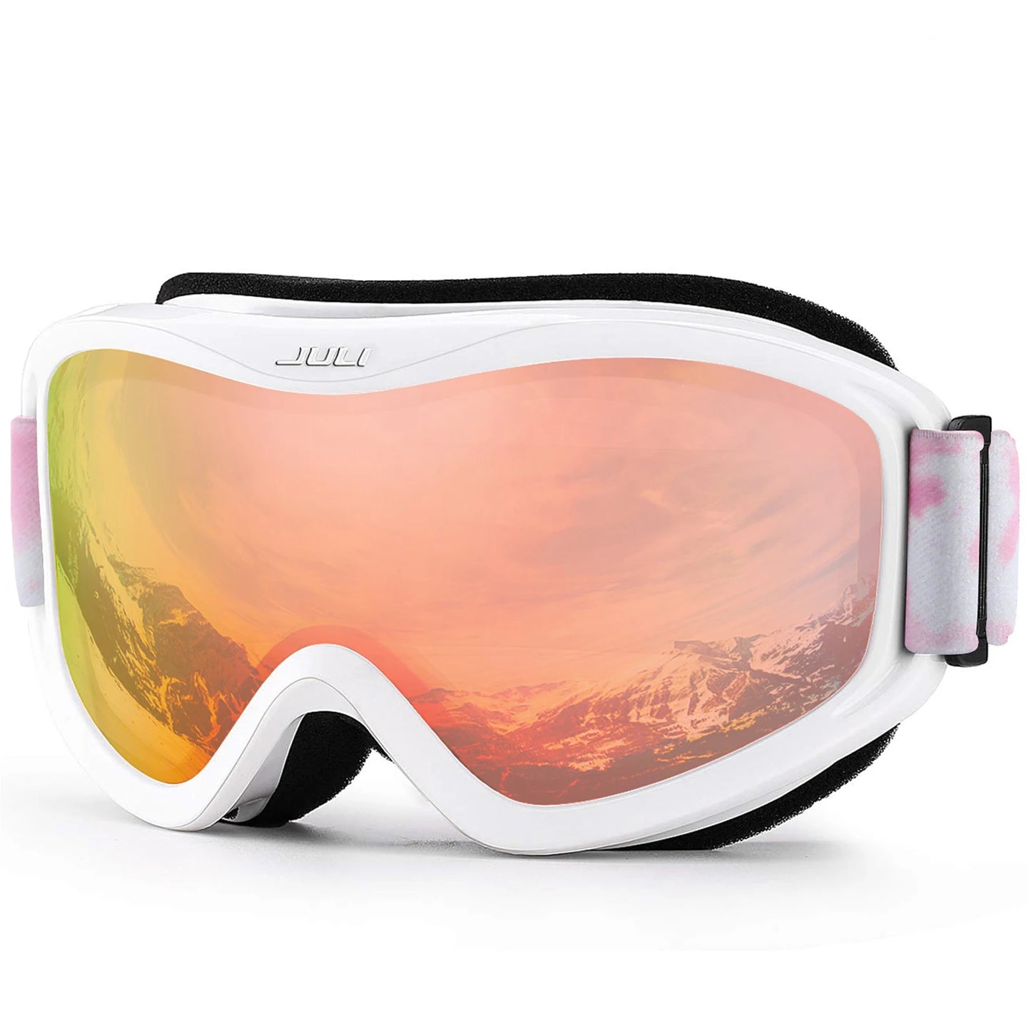 MAXJULI Brand Professional Ski Goggles Double Layers Lens Anti-fog UV400 Ski Glasses Skiing Men Women Snow Goggles