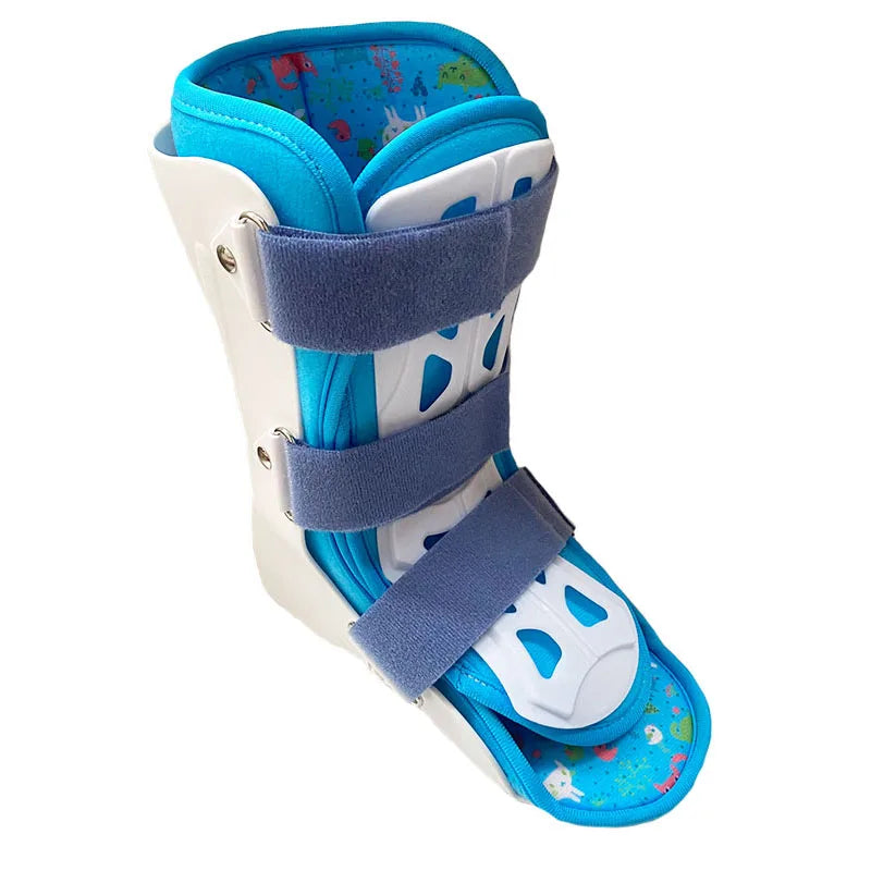 Kid Foot Drop Support Splint-Varus Valgus Orthotics Brace-Ankle Joint Fracture Fixation Brace-Ankle Sprains Recovery Band