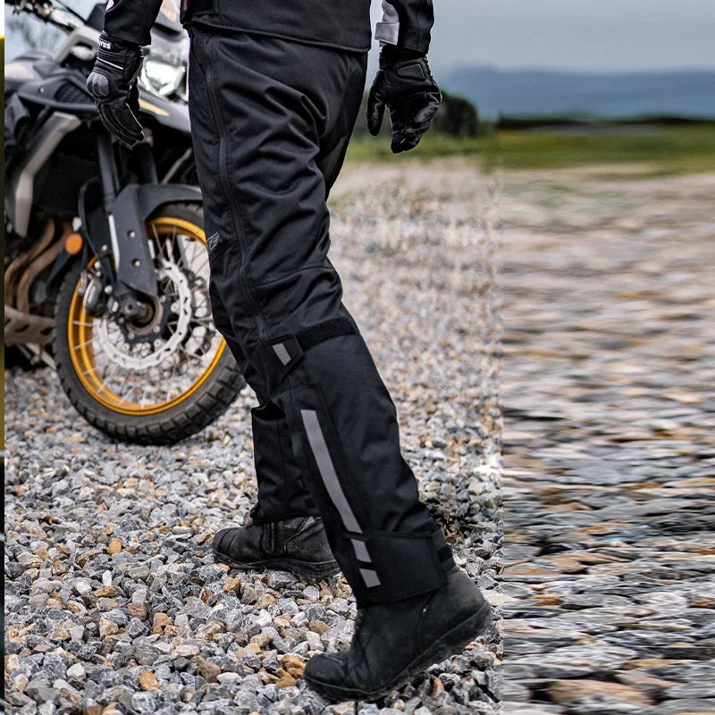 Motorcycle Riding Pants Quick Take Off Waterproof Windproof Thermal Protective Pants For Men And Women Winter Warm Racing Pants