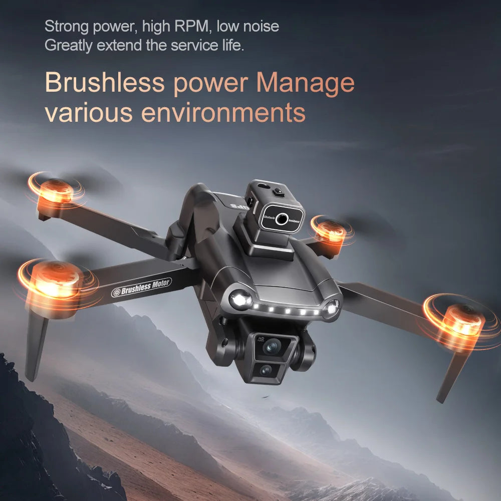 Original V198MAX GPS Drone 8K Professional Camera Aerial FPV Brush Laser Obstacle with Large Screen Remote Control Folding Dron