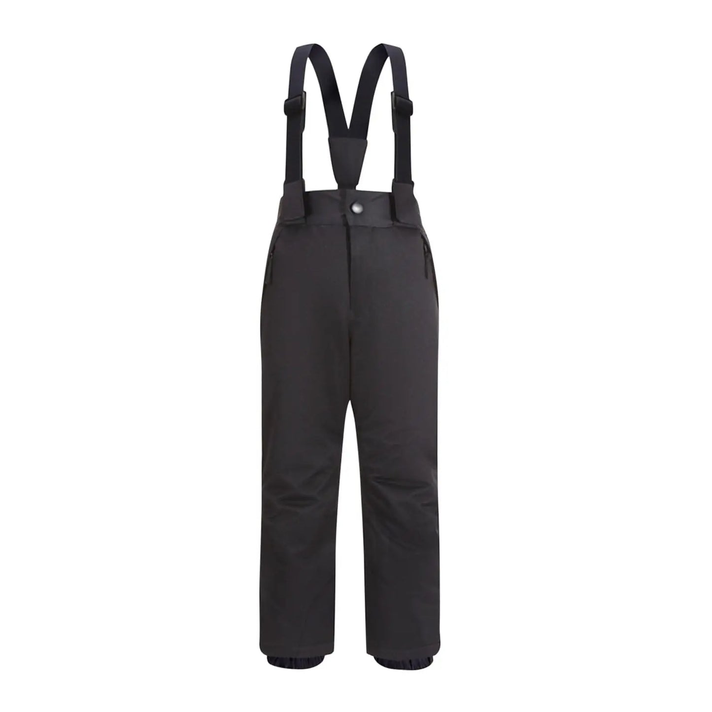 Children's Ski Bib Pants Outdoor Windproof Waterproof Snowboarding Pants Warm Adjustable Shoulder Strap Snow Pants for 6-19years