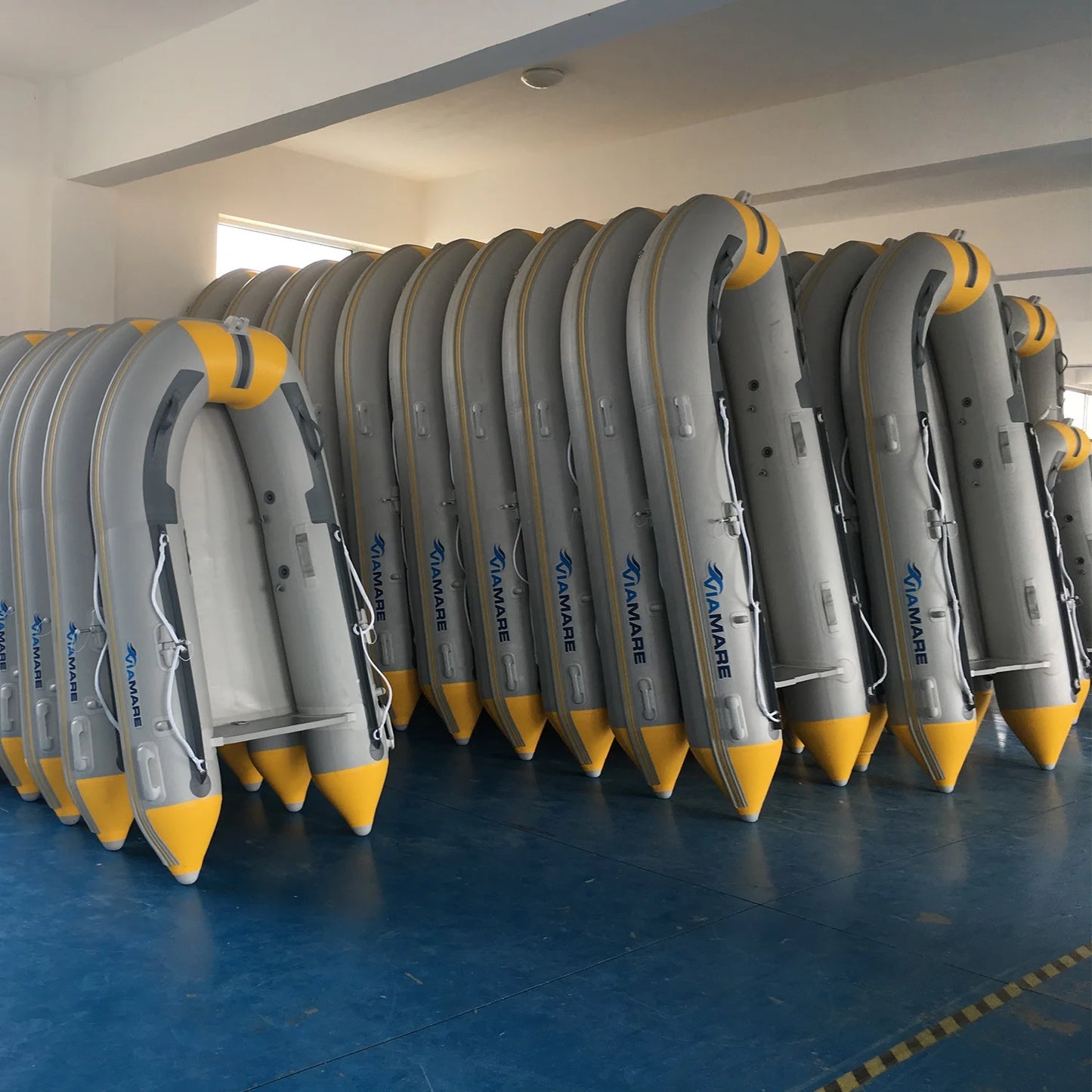 3 Years Warranty Aluminum Floor Pvc Folding Boat Fishing Inflatable Boat
