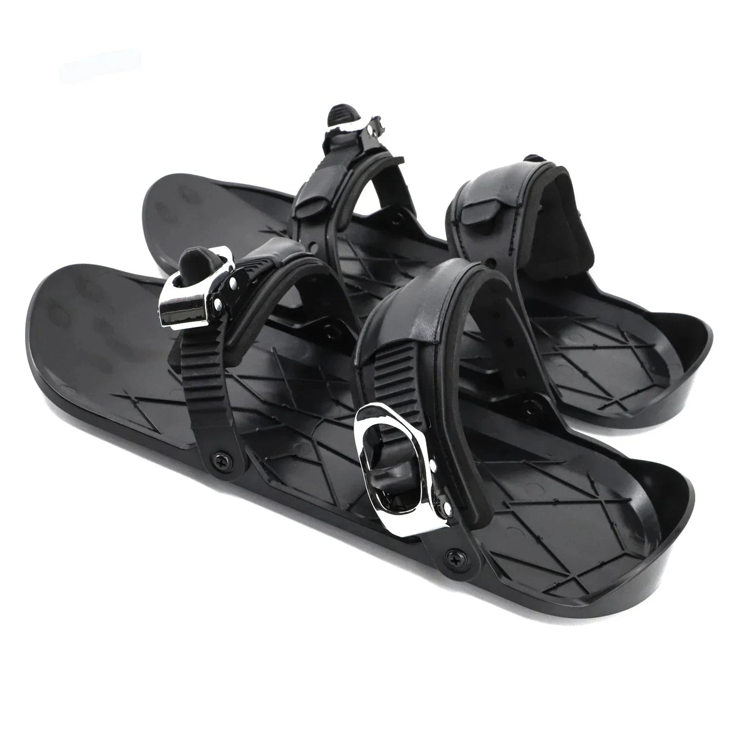 Mini Short Skis For Outdoor Snow Ski Boots Snowboards Portable Ice Skates And Snow Boots For Winter Travel