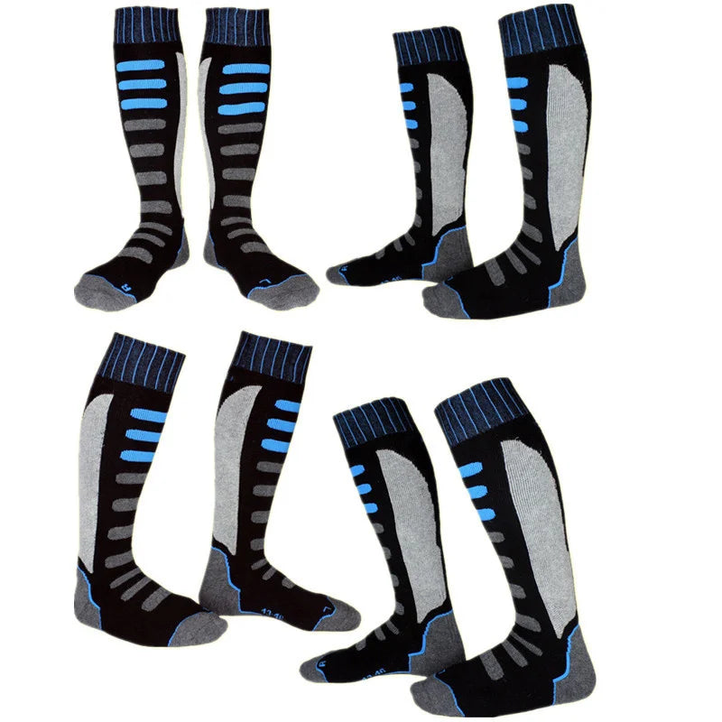 Cotton Ski Men Thermal Winter Socks Women Children Sports Socks Snowboarding Cycling Adult Skiing Thicker Leg Warm