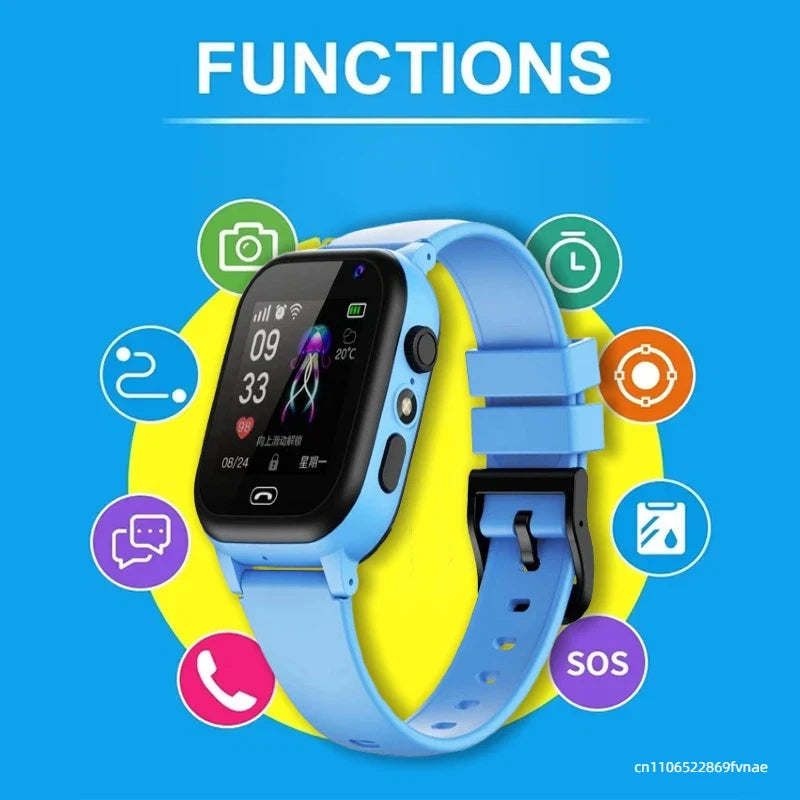 Xiaomi Kids Smart Watch 5G Multifunctional Waterproof IP57 SOS GPS Camera Call Sim Card Child Gifts Sport Watches Tracker 2026