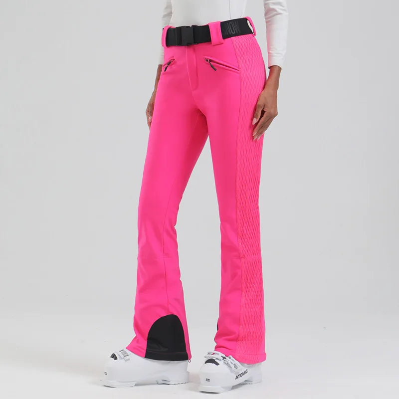 Ski Pants New Women's Double Board Slim Winter Windproof Waterproof Warm Outdoor Sports Ski Pants
