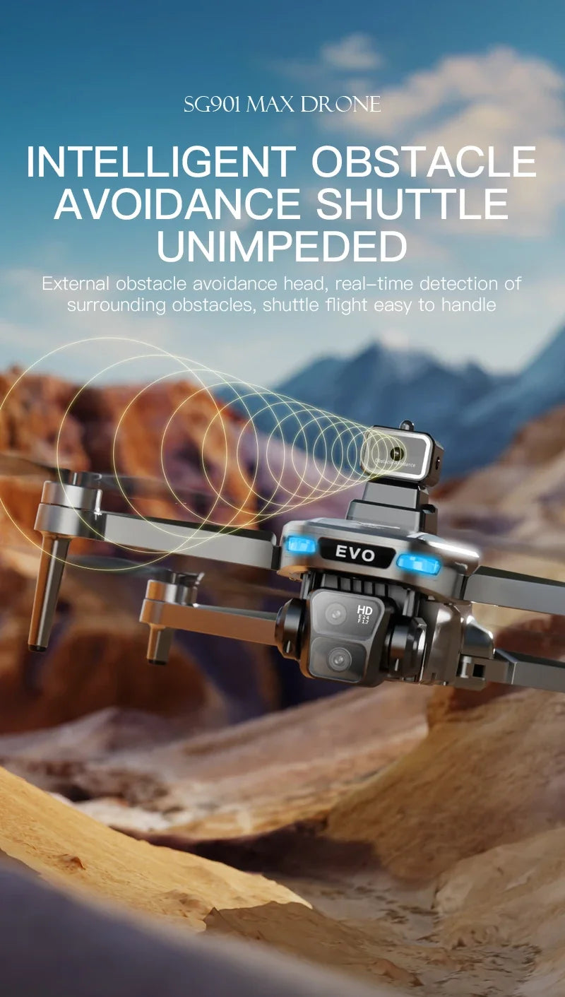 Lenovo SG901 MAX GPS Drone Professional 8K Aerial HD Avoiding Obstacle with Larger Screen Remote Control Folding Brushless Drone