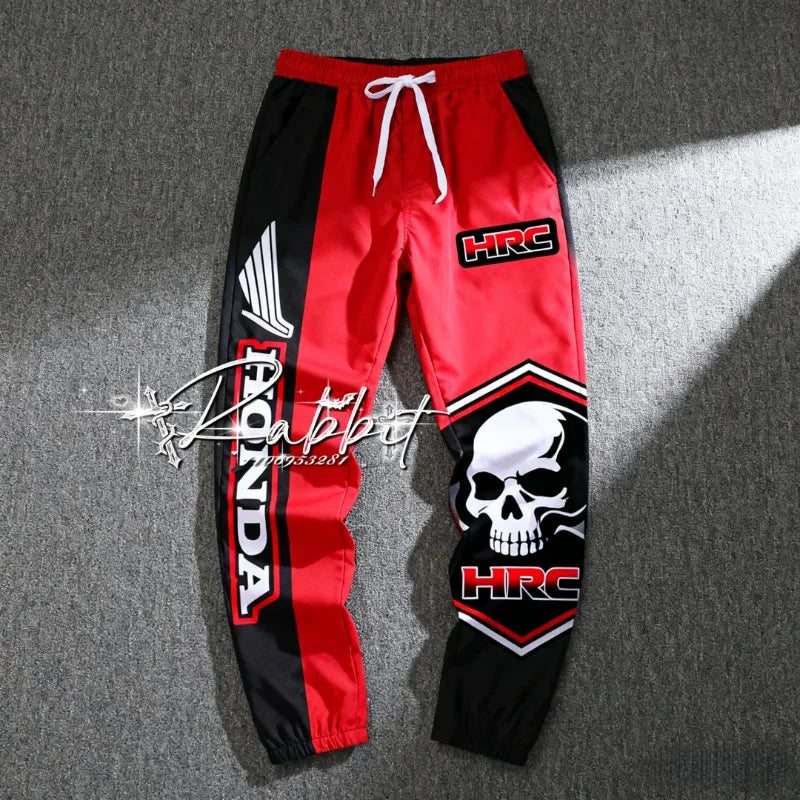 2025 Outdoor Motorcycle Racing Off Road Bicycle Riding Speed Dry Pants Men's Fashion Street Motorcycle Enthusiasts Casual Pants