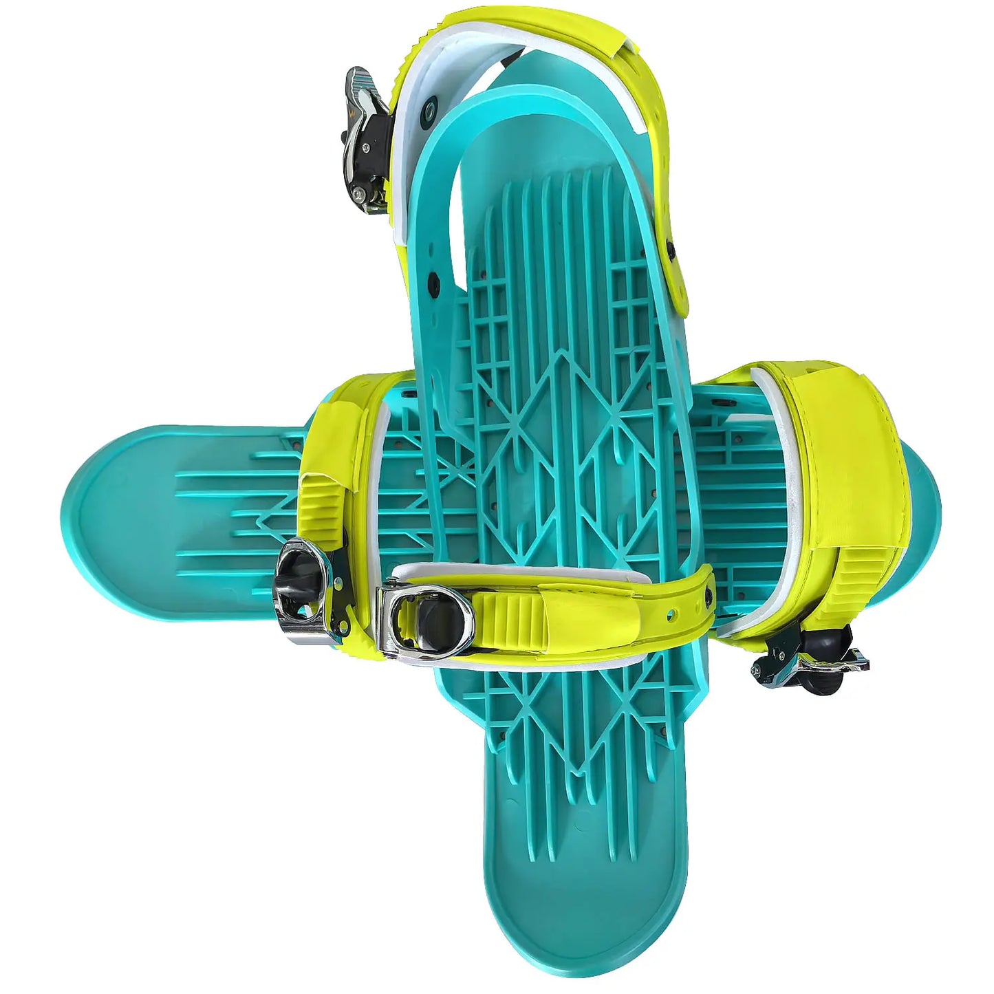 Adult Mini Ski Skates Snow Short Adjustable Bindings Portable Skiing Shoes Skiboard Snowblades for Winter Sports