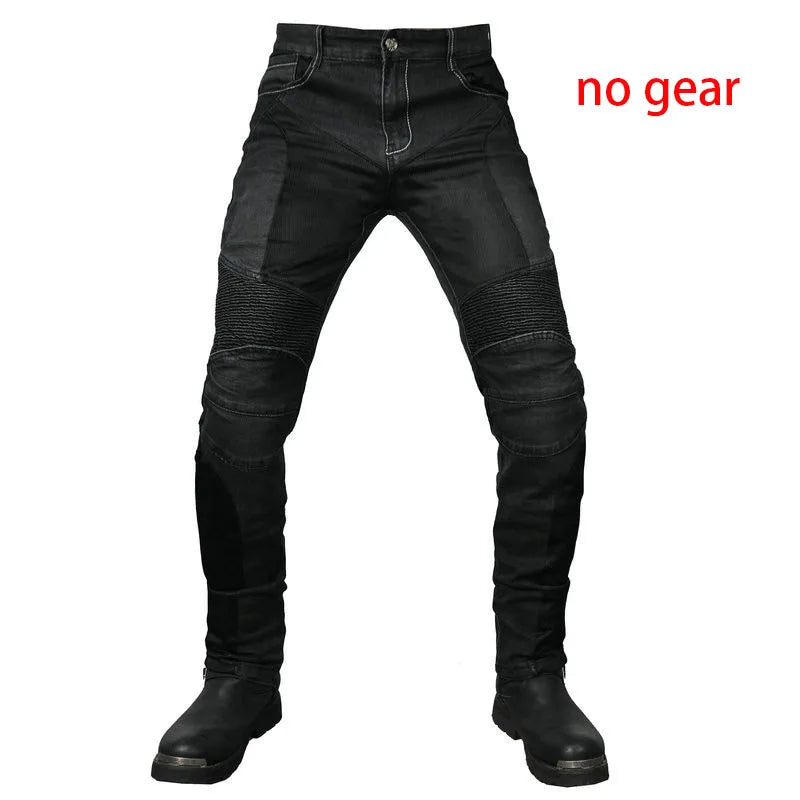 2024 New PK719 Upgrade Model Motorcycle Summer Riding Jeans With Breathable Net Knight CECertification Equipment Anti-fall Pants