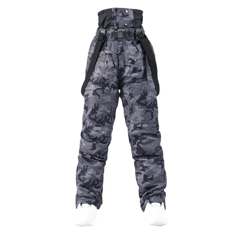 Windproof Outdoor Sport Trousers for Men and Women, Alpine Overalls, Waterproof Ski Pants, Warm Overalls, Big Ski Pants, Mountai