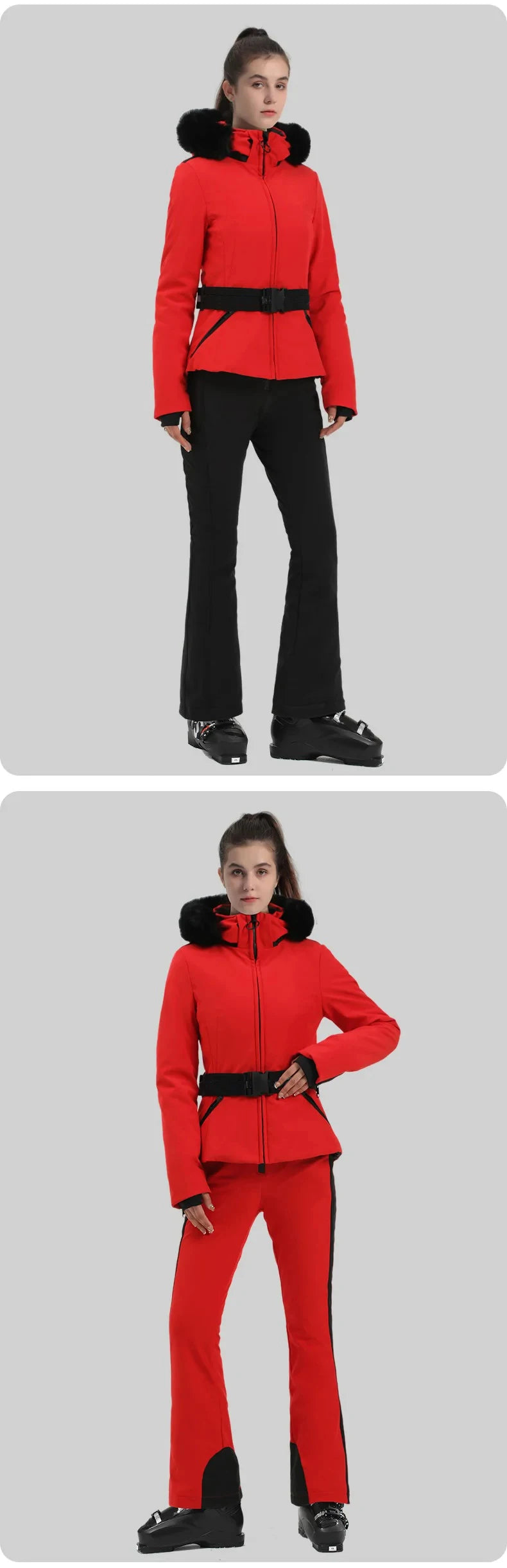 Snowboard Jackets 2025 Mountain Winter Hooded Woman Snow Jackets Outdoor Skiing Jacket Sports Outerwear Windproof Warm Tracksuit