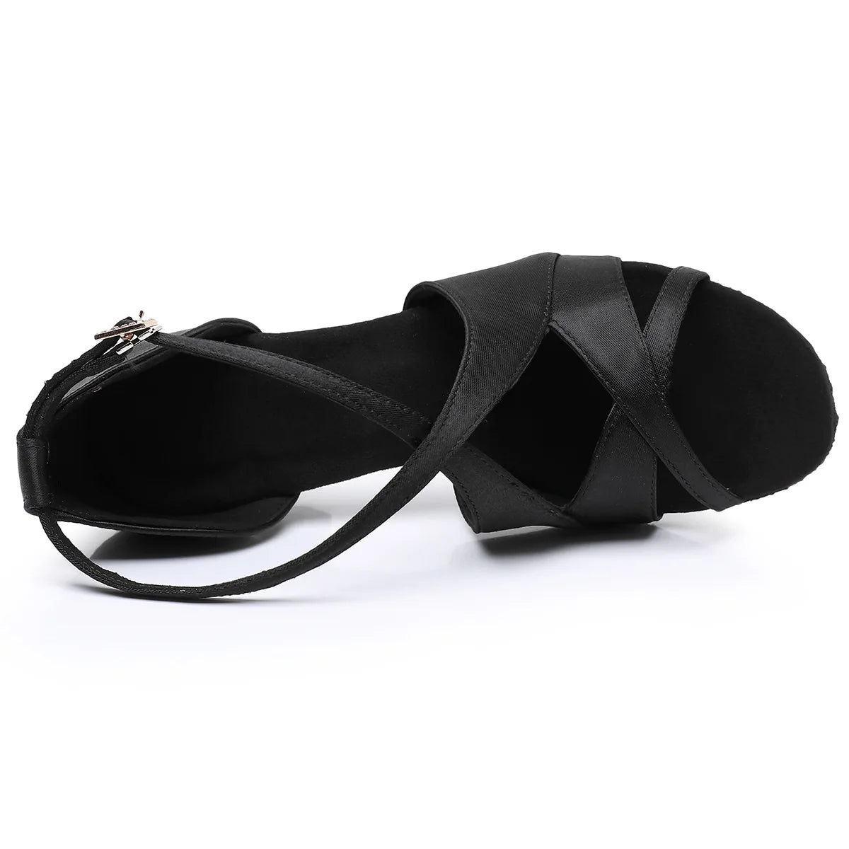 Latin Dance Shoes For Women Adults Soft Satin Breathable Sneakers Performance Shoes Cha Cha Fashion Social Dance Shoes Satin