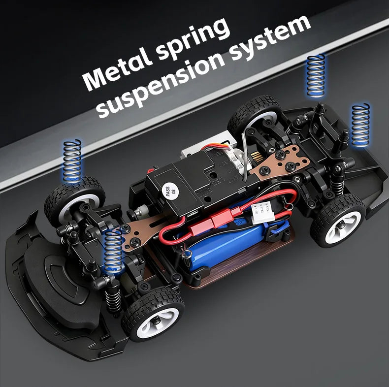 WLtoys 284191 284019-A Upgraded Gyro 1/28 RC Drifting Car 4WD High Speed Radio Control Model 2.4G Drift Racing Vehicle Mini Gift