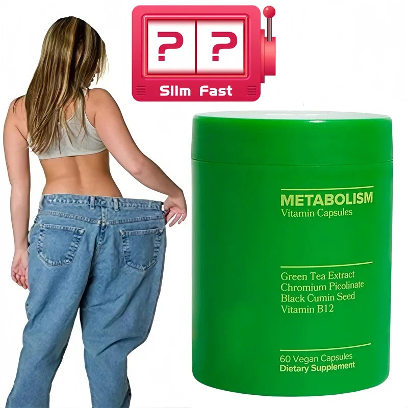 Green Tea Supplement Curb Cravings Vegan Capsules Vitamin B12 Antioxidant Metabolism Support Weight Loss Pills Fat Burning Detox