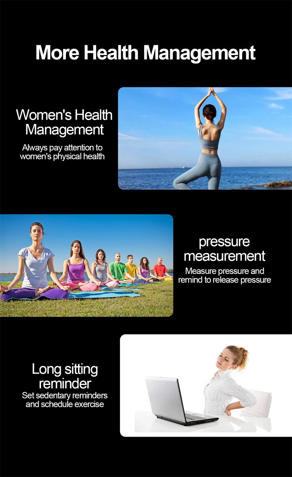 2026New high-end Smart Watch Men Women Health Measurement Blood Oxygen Bp physical examination call exercise ECG Smartwatch Man