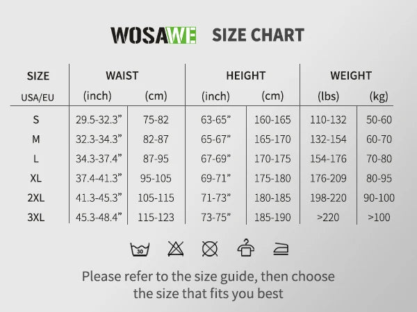 WOSAWE Men's Motorcycle Pants Summer Motocross Clothing Off Road BMX ATV DH Mountain Bike Cycling Moto Long Pants