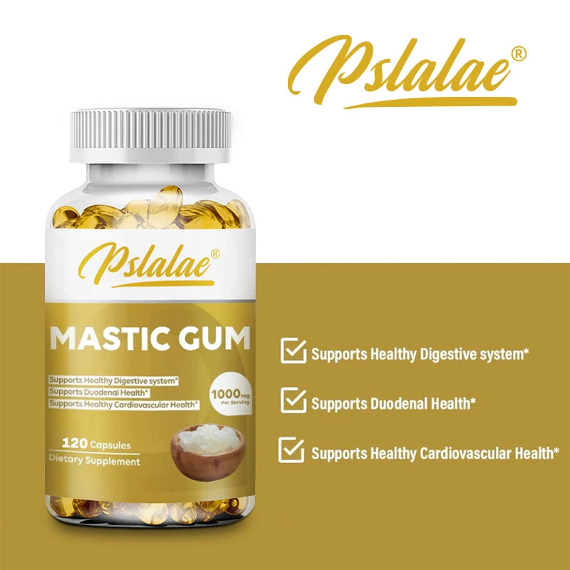 Mastic Gum Supplement - Improves Digestion, Gut and Cardiovascular Health