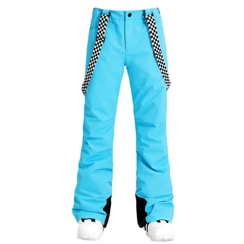 2025 Women Skiing Pants Winter Outdoor Overalls Windproof Waterproof Snow Trousers Adult Warm Ski Pants Snowboard Sport Clothing