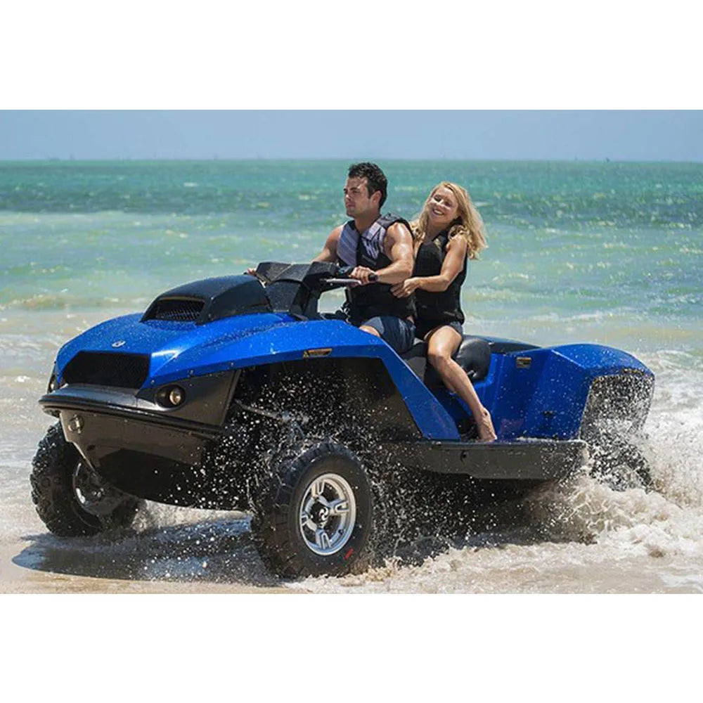 Factory Supplies High Quality OEM Fiberglass 4 Stroke Engine Amphibious Water Sports Vehicles Heavy Duty All Terrain Lake River