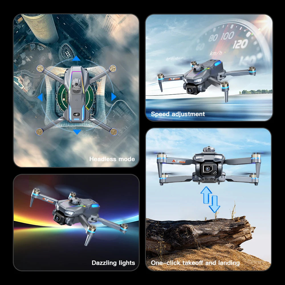 For Xiaomi 2026 NEW AE19 Drone With Remote control Obstacle Avoidance 8K HD Dual Camera Brushless WiFi FPV Foldable Quadcopter