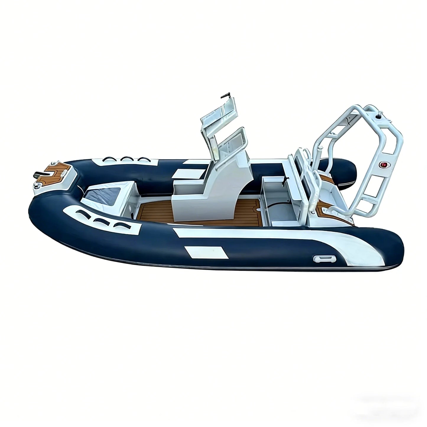 RIB Boats 11.8ft 3.6m PVC Fiberglass RIB Inflatable Boat Heavy Duty Fishing Motor Rowing Outdoor Water Sports Vessel