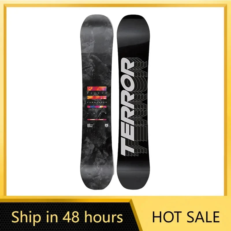 Commander Adult  All-Mountain Snowboard Set: Professional Snowboard Gear For Men And Women.