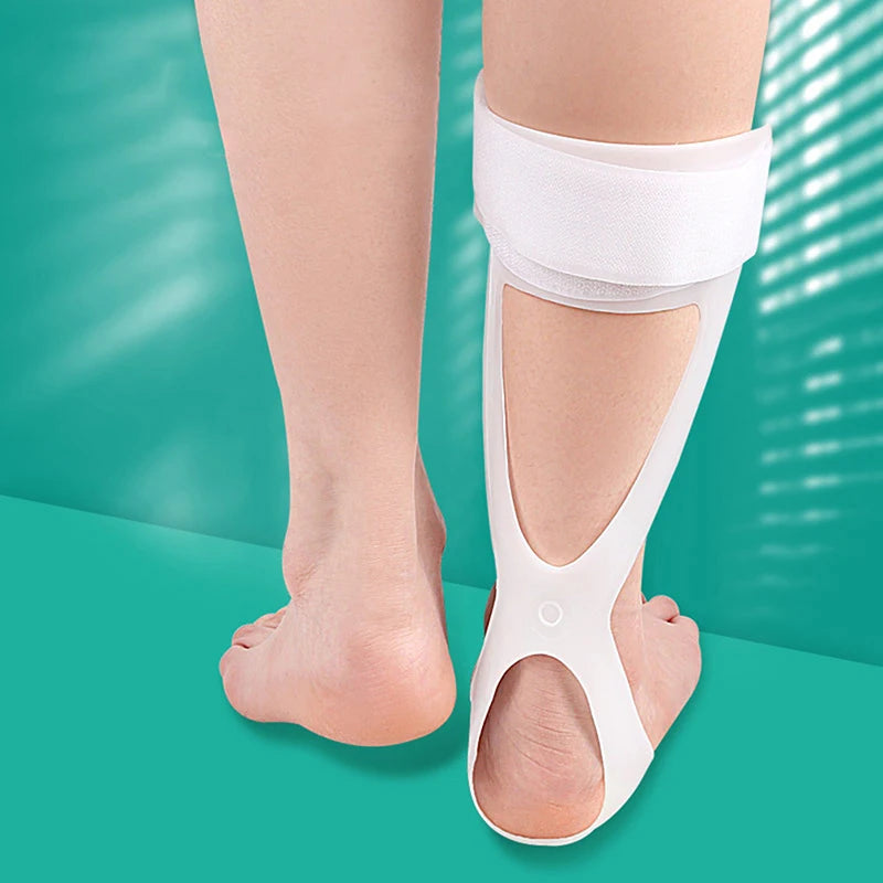 1PC Drop Foot Brace Leaf Spring Splint, Ankle Stabilization Orthosis Support for Stroke,Achilles Tendon Contract