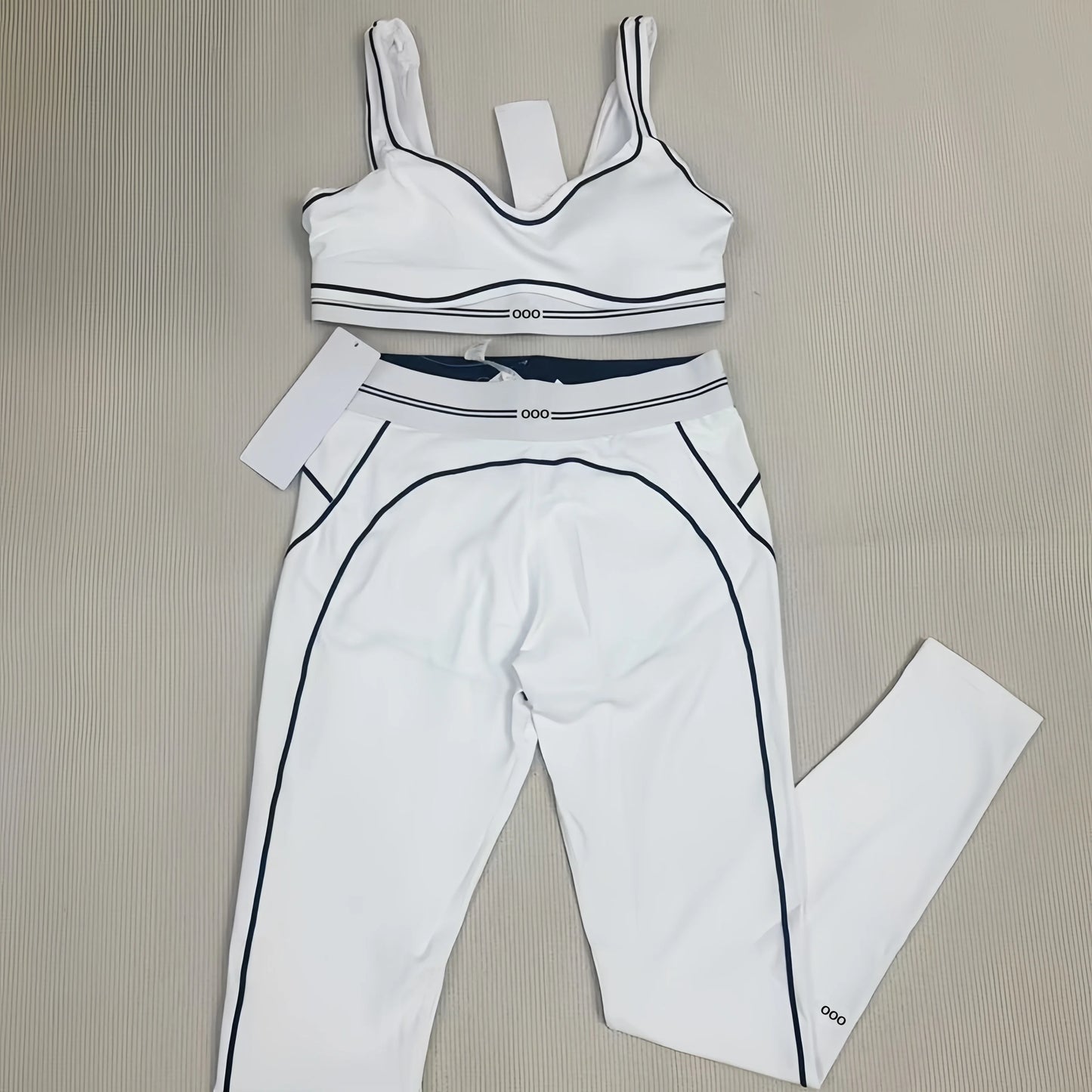 2026 Women's Summer Yoga Exercise Tank Top and Fitness Pants Comfortable Breathable Two Piece Set