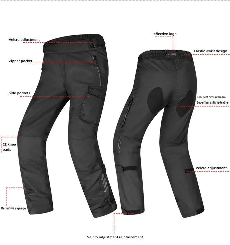 LS2 Original Motorcycle Jacket Winter Warm LS2 SEPANG Motocross Riding Jacket Men Women CE Anti-fall Waterproof Motorbike Jacket