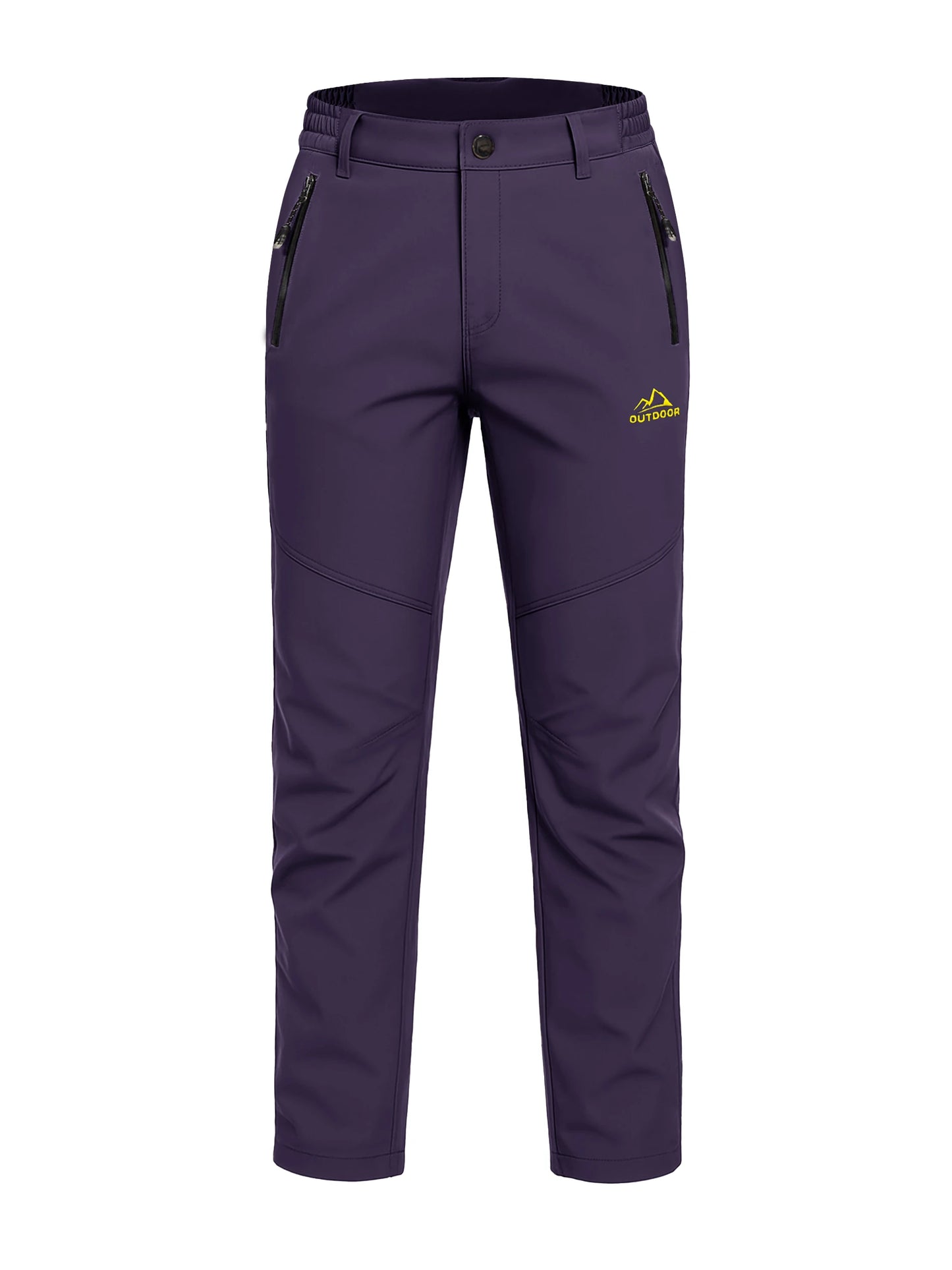 MAGCOMSEN Women's Ski Pants Winter Fleece Lined Waterproof Warm Snow Trekking Hiking Pants Outdoor Trousers Female