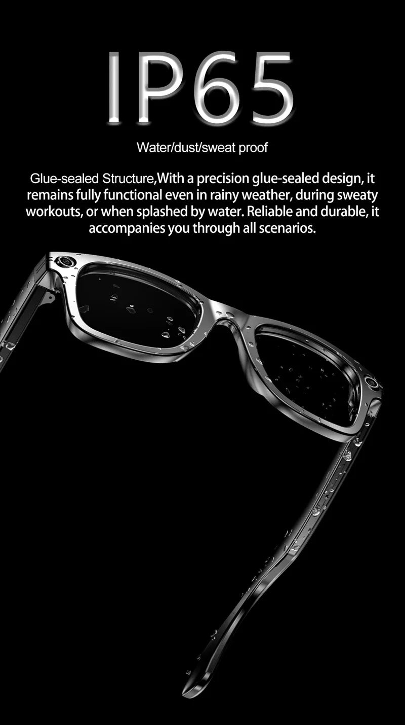 OnePlus AI Smart Glasses Photo Sense Camera Bluetooth Music Call Intelligent Recording Ip65 Waterproof Bluetooth Glasses New