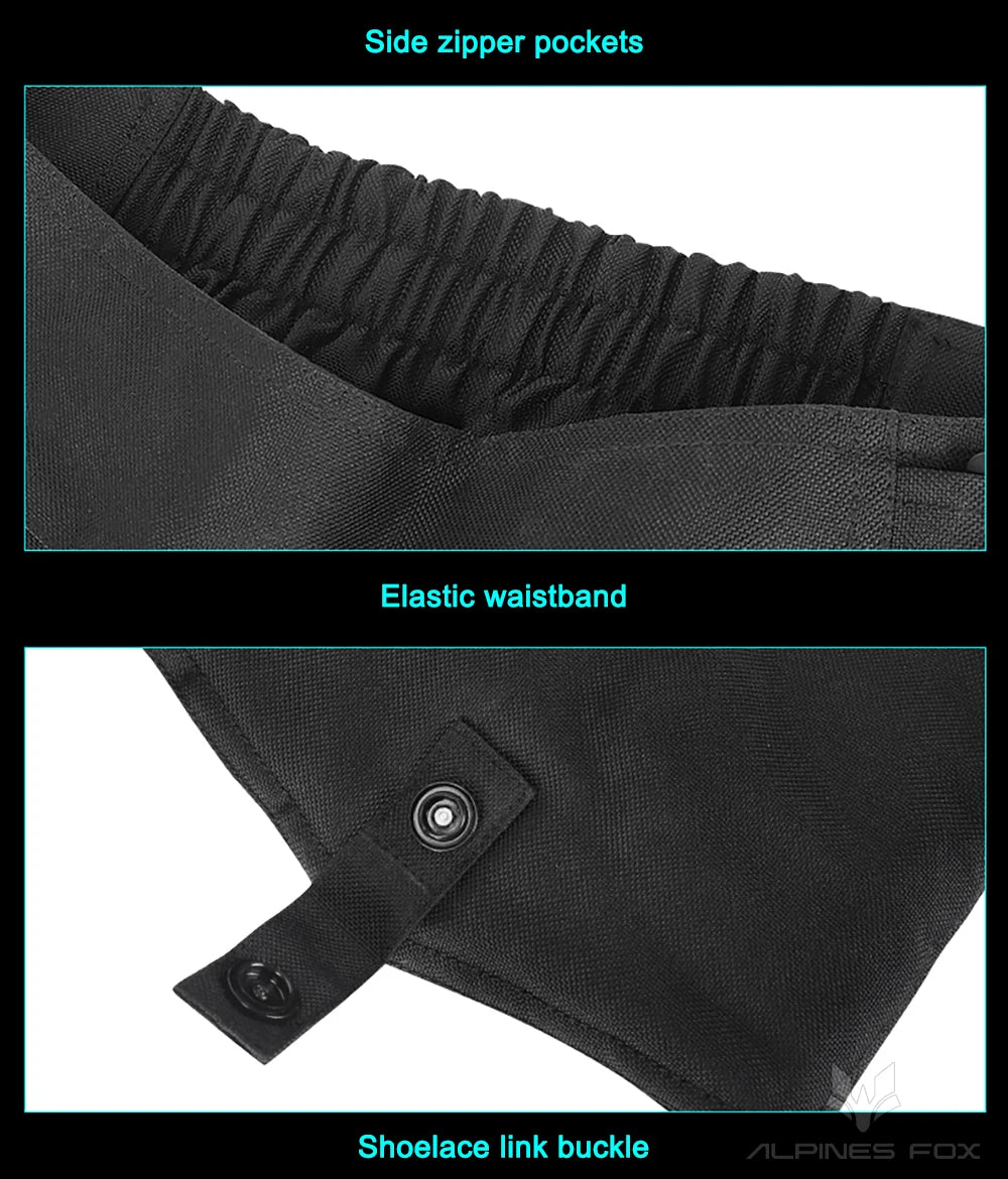 Winter Motorbike Trousers Men's Motorcycle Quick Release Pants Built in CE Protectors Warm Waterproof Off-road Motocross Pants