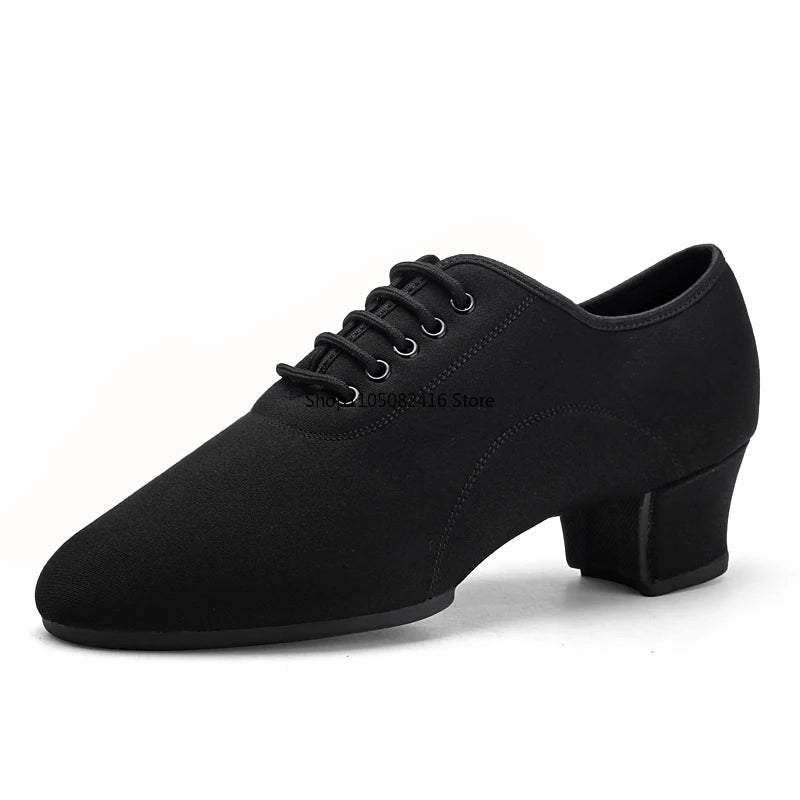 Mens Dance Shoes  Outdoor Indoor Ballroom Waltz Dance Shoes Adult Black Tango Jazz Modern Dance Shoes