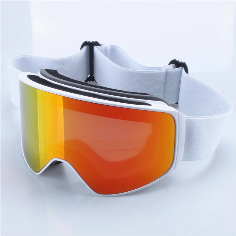 Magnetic Lens Snow Goggles Double Layer Anti-Fog UV Protection for Skiing Snowboarding High-definition Clarity Unisex Skiing