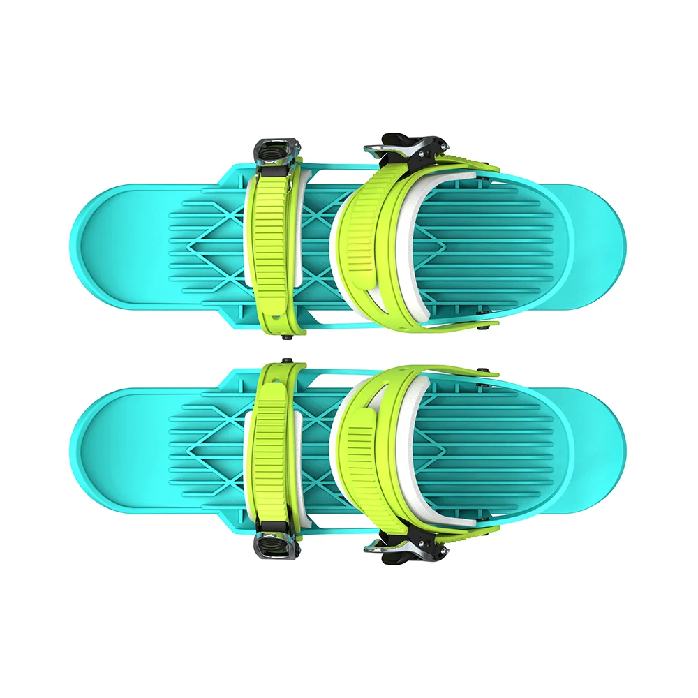 Adult mini entry-level ski skis suitable for beginners Ski boots that can be worn directly on the feet Snow walking shoes