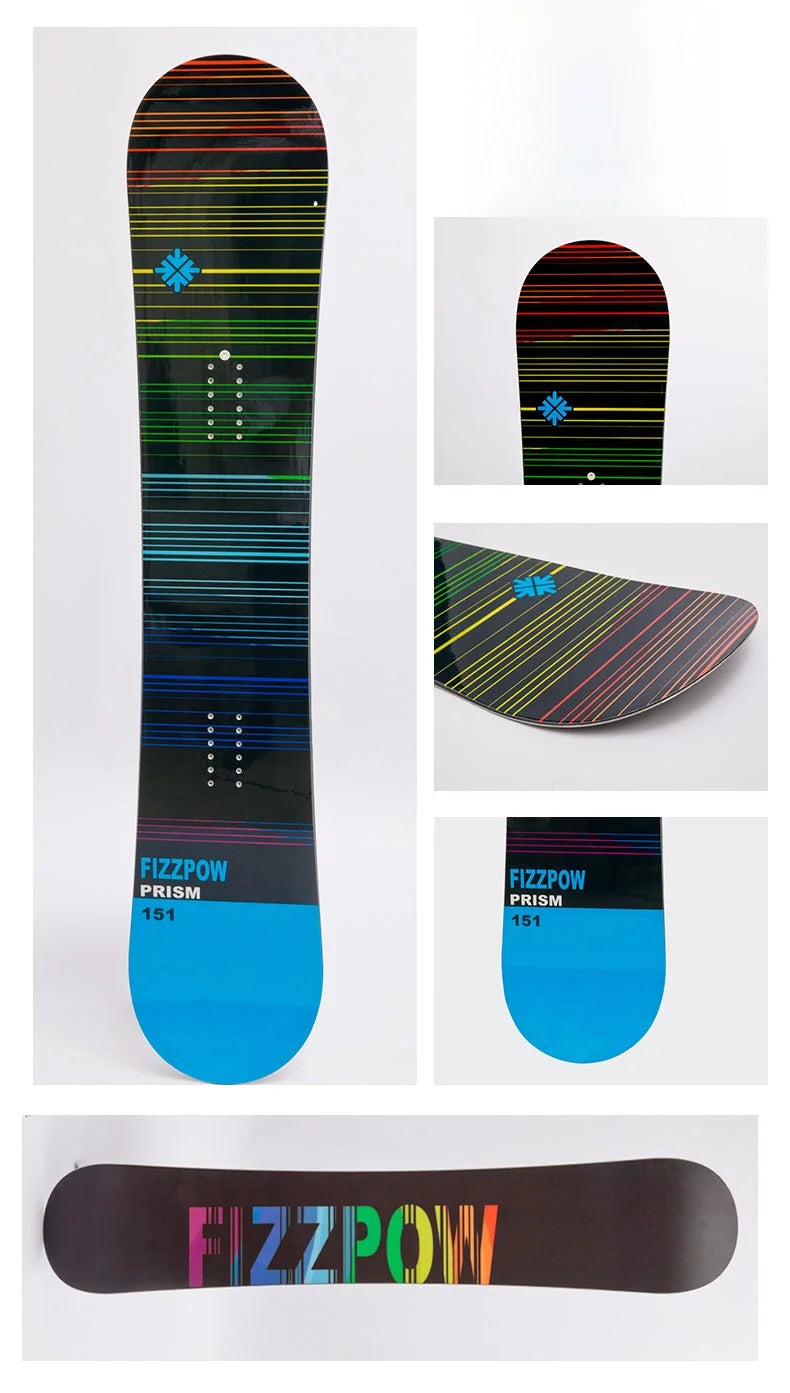 All-Mountain All-Terrain Snowboard Fizzpow Rider Board Versatile Snowboarding De for Adult Snow Tras in All Areas