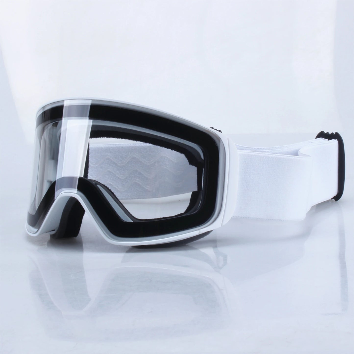 Magnetic Lens Snow Goggles Double Layer Anti-Fog UV Protection for Skiing Snowboarding High-definition Clarity Unisex Skiing