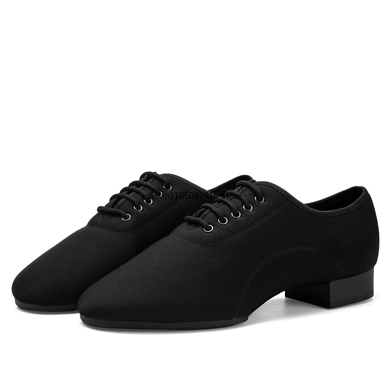 Mens Dance Shoes  Outdoor Indoor Ballroom Waltz Dance Shoes Adult Black Tango Jazz Modern Dance Shoes